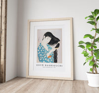 Goyo Hashiguchi - Woman Combing Her Hair 1920