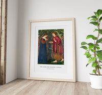 Sir Edward Burne Jones - The Annunciation painting in high resolution by Sir Edward Burne–Jones