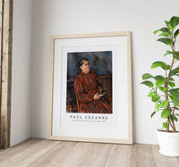 Paul Cezanne - Portrait of a Woman (Portrait de femme) 1898