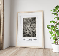 Camille Pissarro - The Cabbage Field 1880