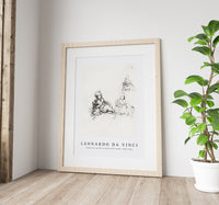 Leonardo Da Vinci - Studies for the Christ Child with a Lamb 1503-1506