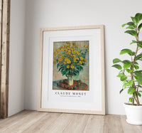 Claude Monet - Jerusalem Artichoke Flowers 1880