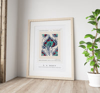 E.A.Seguy - Botanical pochoir pattern in Art Nouveau oriental style