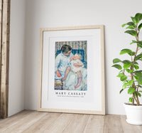 Mary Cassatt - Mother About to Wash Her Sleepy Child 1880