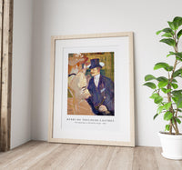 Henri De Toulouse–Lautrec - The Englishman (William Tom Warrener, 1861–1934) at the Moulin Rouge 1892