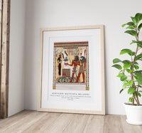 Giovanni Battista Belzoni - Tableau of Figures, large as life, in the Tomb of Psammuthis illustration from the kings tombs in Thebes 1778-1823