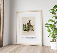 Sir Matthew Digby Wyatt - A group of earthenware vases by Mansard of Voisinlieu France 1820-1877