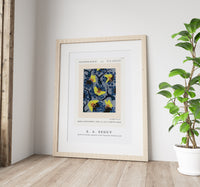 E.A.Seguy - Butterfly pochoir pattern in Art Nouveau oriental style