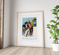 Adolphe Willette - Dancing Poster 1880-1900