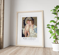 Mary Cassatt - Mother and Child (The Oval Mirror) 1899