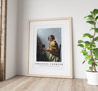 Johannes Vermeer - A young Woman seated at the Virginals 1670-1672