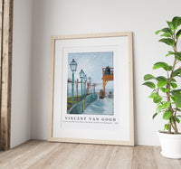 Vincent Van Gogh - Terrace and Observation Deck at the Moulin de Blute-Fin, Montmartre 1887