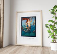 Sir Edward Burne-Jones - A Sea-Nymph (1881)