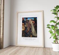 Sir Edward Burne Jones - King Mark and La Belle Iseult (1862)