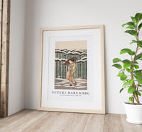 Suzuki Harunobu - Passing the Bamboo Grove 1868-1912