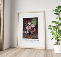 Vincent Van Gogh-Vase with Carnations 1886