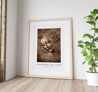 Leonardo Da Vinci - La Scapigliata 1506-1508