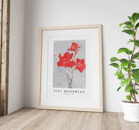 Piet Mondrian - Red Gladioli 1906