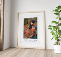 Mary Cassatt - Autumn, portrait of Lydia Cassatt 1880