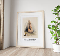 David roberts - Entrance of the temple at Luxor-1796-1864