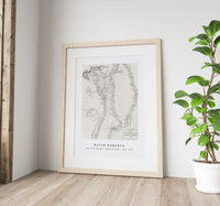 David Roberts - Map to the sketches in Egypt and Nubai-1796-1864