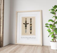 Sir Matthew Digby Wyatt - Dagger and sheath in the Damascene work by Zuloago of Madrid 1820-1877