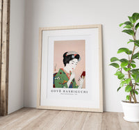 Goyo Hashiguchi - Woman Applying Rouge 1920