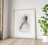 Odilon Redon - Brunnhilde 1894