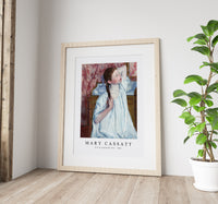 Mary Cassatt - Girl Arranging Her Hair 1886