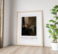 Johannes Vermeer - Young Woman with a Lute 1662-1663