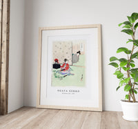 Ogata Gekko - Wrapping a gift (1896)