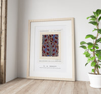 E.A.Seguy - Botanical pochoir pattern in Art Deco oriental style