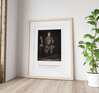 Robert John Thornton - Carl Linnaeus in Lapland Dress from The Temple of Flora (1807)