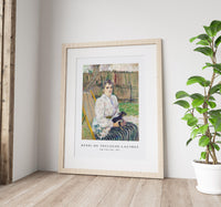 Henri De Toulouse–Lautrec - Lady with a Dog 1891