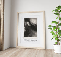 Odilon Redon - Pilgrim of the Sublunary World 1891