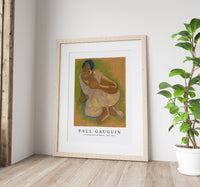 Paul Gauguin - Crouching Tahitian Woman 1891-1893