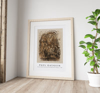 Paul Gauguin - Nativity (Mother and Child Surrounded by Five Figures) 1902