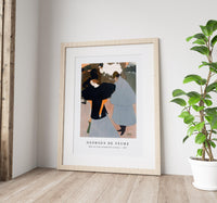 Georges De Feure - Dame op straat gevolgd door een heer (ca. 1897)