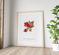 Mary Vaux Walcott - Autumn Leaves (1876)