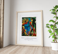 Ernst Ludwig Kirchner - Peter Schlemihl's Wondrous Story Schlemihl's Encounter with His Shadow 1915