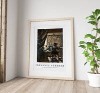 Johannes Vermeer - The Allegory of Painting 1666-1668