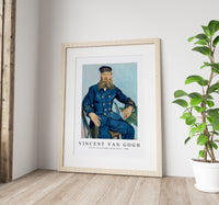 Vincent Van Gogh - Portrait of the Postman Joseph Roulin 1888