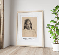 Paul Gauguin - Portrait of Tehamana 1891-1893