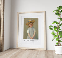 Mary Cassatt - Child in a Straw Hat 1886