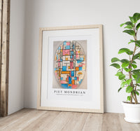 Piet Mondrian - Composition in Oval with Colour Planes 1 1914