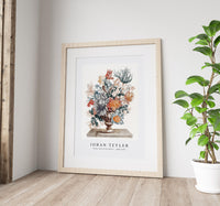 Johan Teyler - Stone vase with flowers (1688-1698)