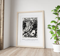 Ernst Ludwig Kirchner - Dune Landscape with a Curving Bay 1913