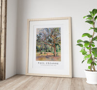 Paul Cezanne - Trees and Road (Arbres et route) 1890