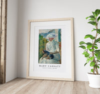 Mary Cassatt - Young Girl at a Window 1883-1884