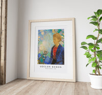 Odilon Redon - Baronne de Domecy 1900